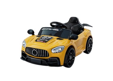 Voiture électrique enfant Mercedes AMG GT - 2-7 Ans - JAUNE