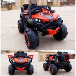 Buggy électrique XXL 2 Places - Enfant 2-10 Ans ROUGE