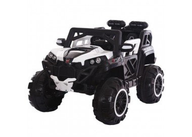Buggy électrique XXL 2 Places - Enfant 2-10 Ans BLANC