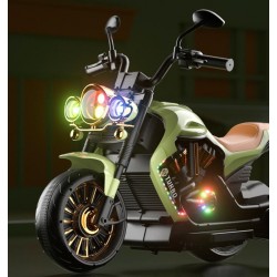 Moto électrique Harley enfant 2-8 ans VERT