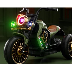 Moto électrique Harley enfant 2-8 ans BLANC