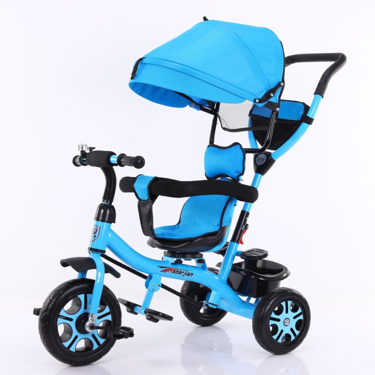 Tricycle bébé et Enfant 5 en 1 évolutif BLEU