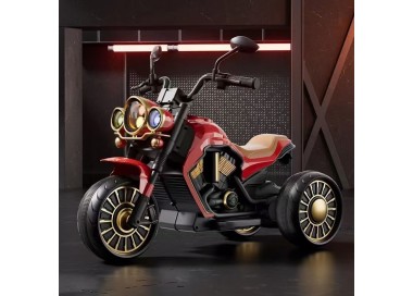 Moto électrique Harley enfant 2-8 ans ROUGE