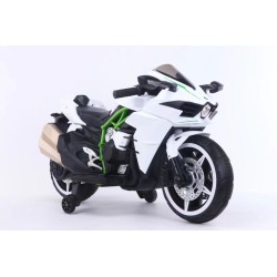 Moto électrique enfant 3-8 ans BLANC