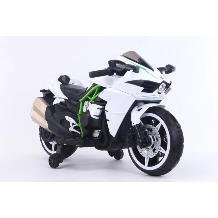 Moto électrique enfant 3-8 ans BLANC