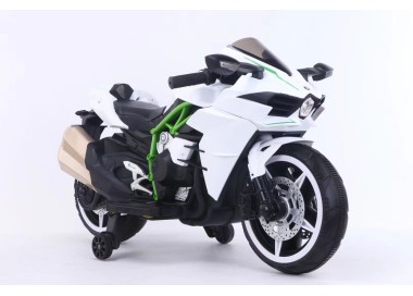 Moto électrique enfant 3-8 ans BLANC