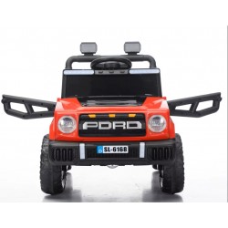 4X4 électrique enfant 1 place 2-5 ans ROUGE