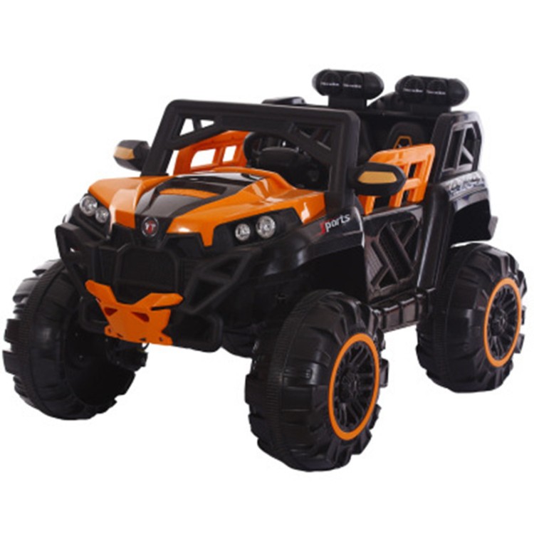 Buggy électrique XXL  2 Places - Enfant 2-10 Ans - ORANGE