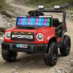 4x4 électrique bébé 2-4 Ans ROUGE