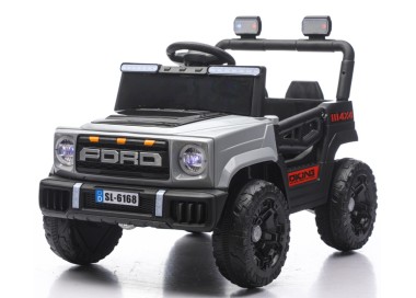 4x4 électrique bébé 2-5 Ans GRIS