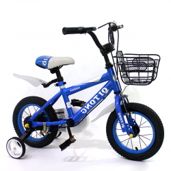 Bicyclette enfant 12 Pouces 2-5 Ans - Bleu
