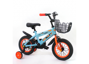 Bicyclette enfant 12 Pouces 2-5 Ans - Bleu clair