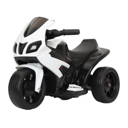 Moto électrique bébé 1-3 ans BLANC