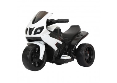 Moto électrique bébé 1-3 ans BLANC