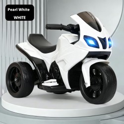Moto électrique bébé 1-4 ans BLANC