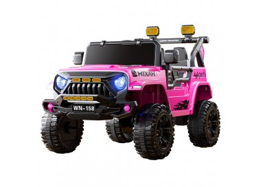 4x4 électrique XXL 2 Places - Enfant 2-8 Ans ROSE