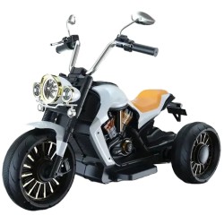 Moto electrique Harley - Enfant 2-8 Ans - BLANC