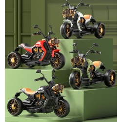Moto electrique Harley - Enfant 2-8 Ans - VERT